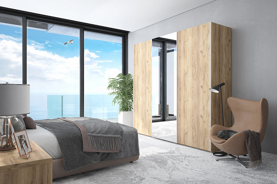 Шкаф-купе Дуб Золотой