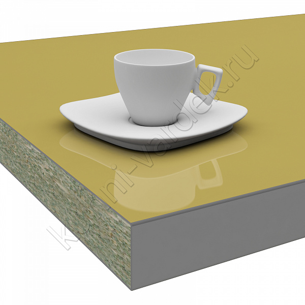 Столешница Ярко-Желтый HPL 3000*600*40